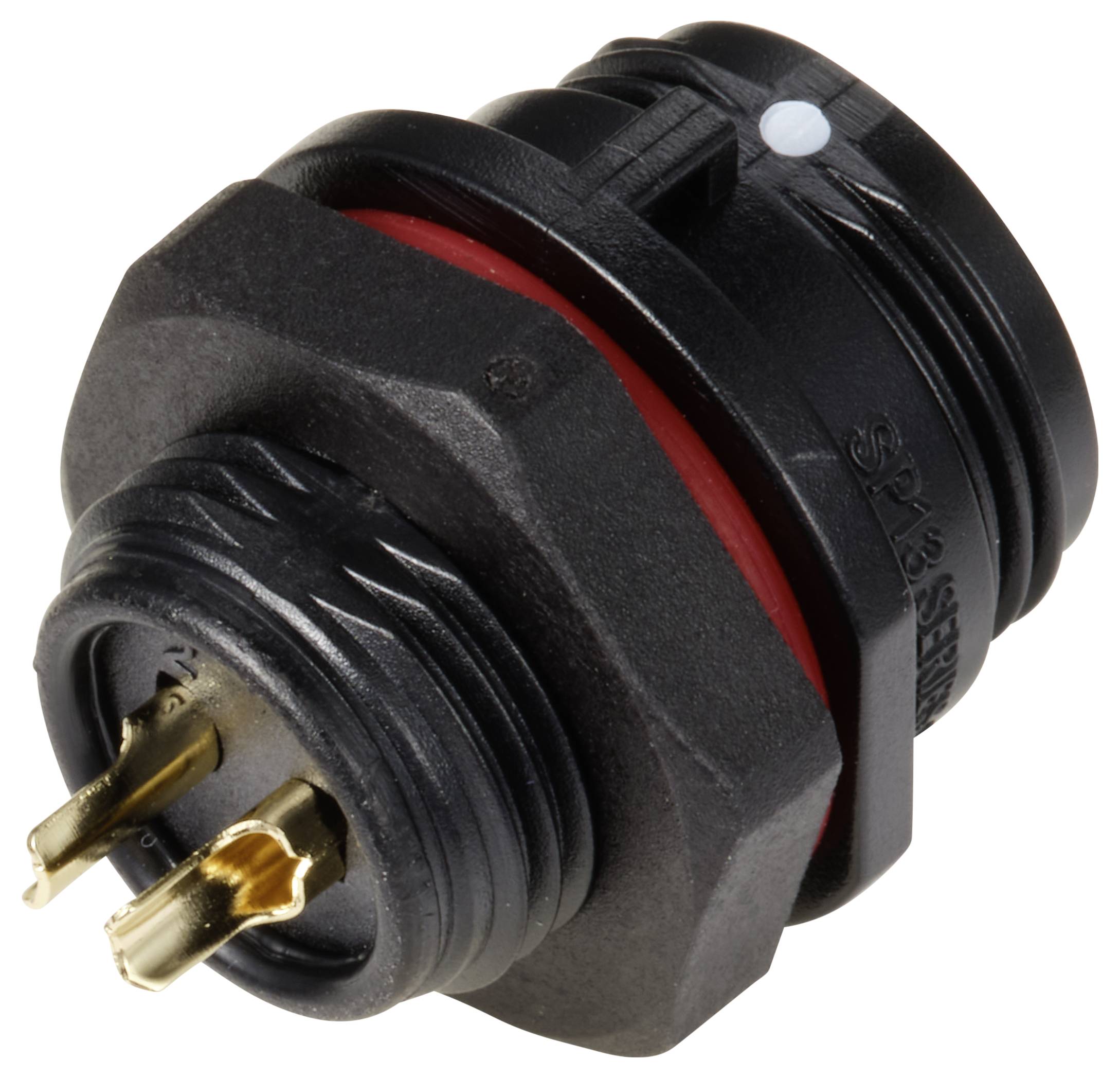 Weipu SP1312 / S 2 Rundstecker Buchse, Einbau Gesamtpolzahl: 2 Serie (Rundsteckverbinder): SP13