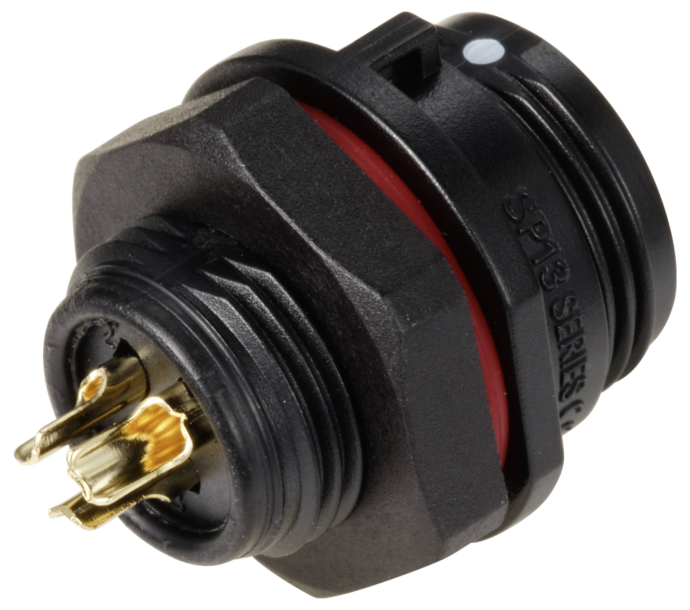 Weipu SP1312 / S 3 Rundstecker Buchse, Einbau Gesamtpolzahl: 3 Serie (Rundsteckverbinder): SP13 1 S