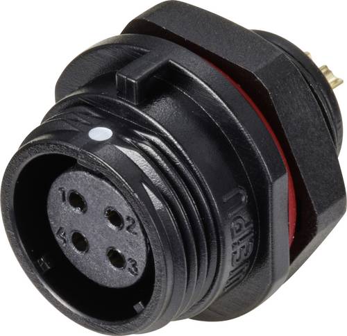 Weipu SP1312 / S 4 Rundstecker Buchse, Einbau Gesamtpolzahl: 4 Serie (Rundsteckverbinder): SP13 1 S