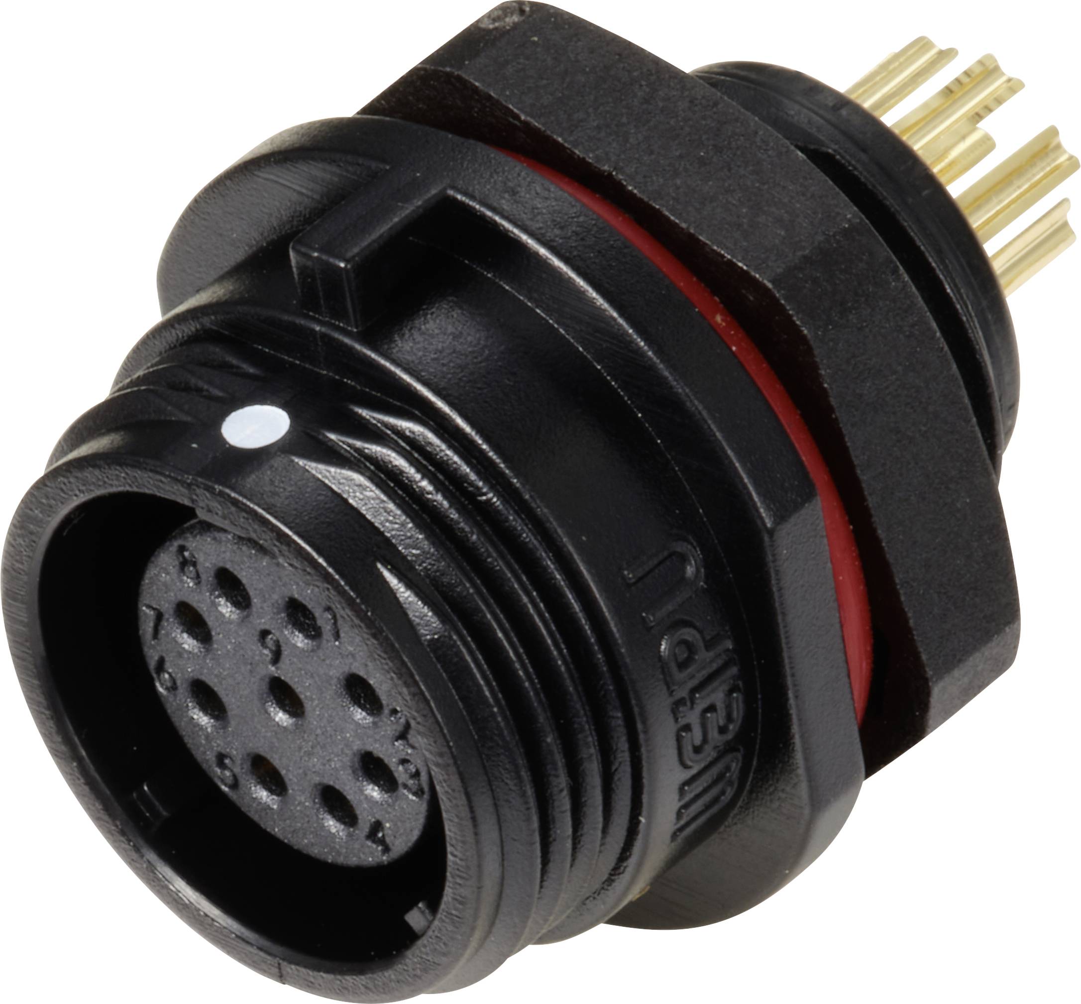 Weipu SP1312 / S 9 Rundstecker Buchse, Einbau Gesamtpolzahl: 9 Serie (Rundsteckverbinder): SP13