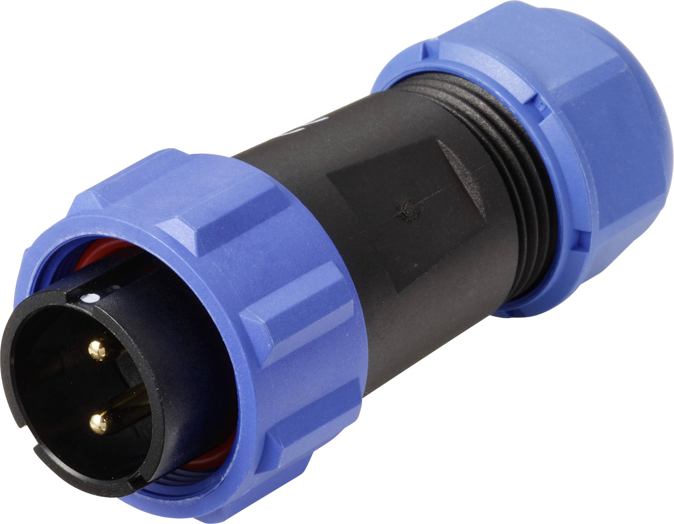 Weipu SP2110 / P 2 I Rundstecker Stecker, gerade Gesamtpolzahl: 2 Serie (Rundsteckverbinder): SP21