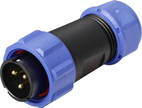 Weipu SP2110 / P 3 I Rundstecker Stecker, gerade Gesamtpolzahl: 3 Serie (Rundsteckverbinder): SP21