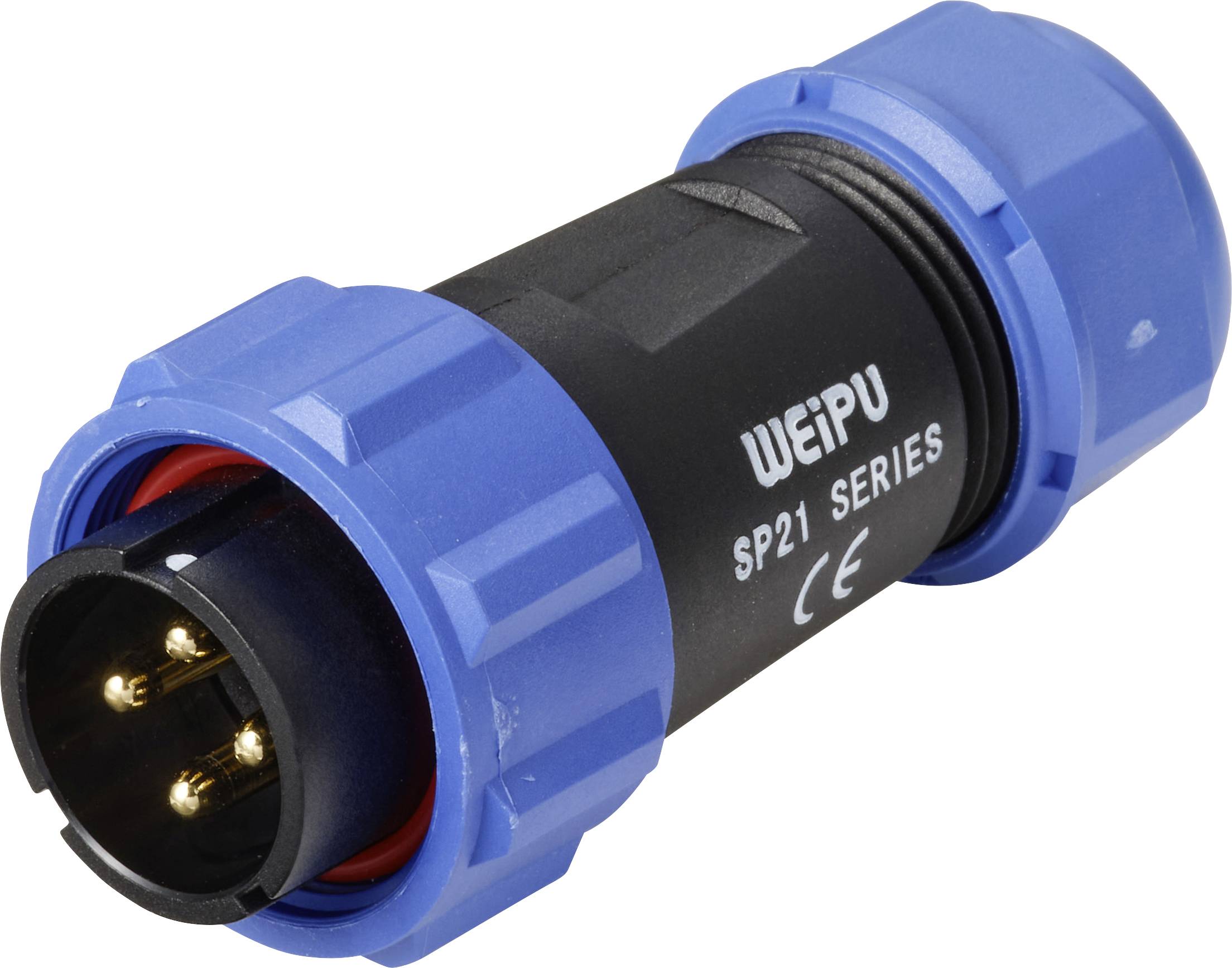 Weipu SP2110 / P 4 I Rundstecker Stecker, gerade Gesamtpolzahl: 4 Serie (Rundsteckverbinder): SP21