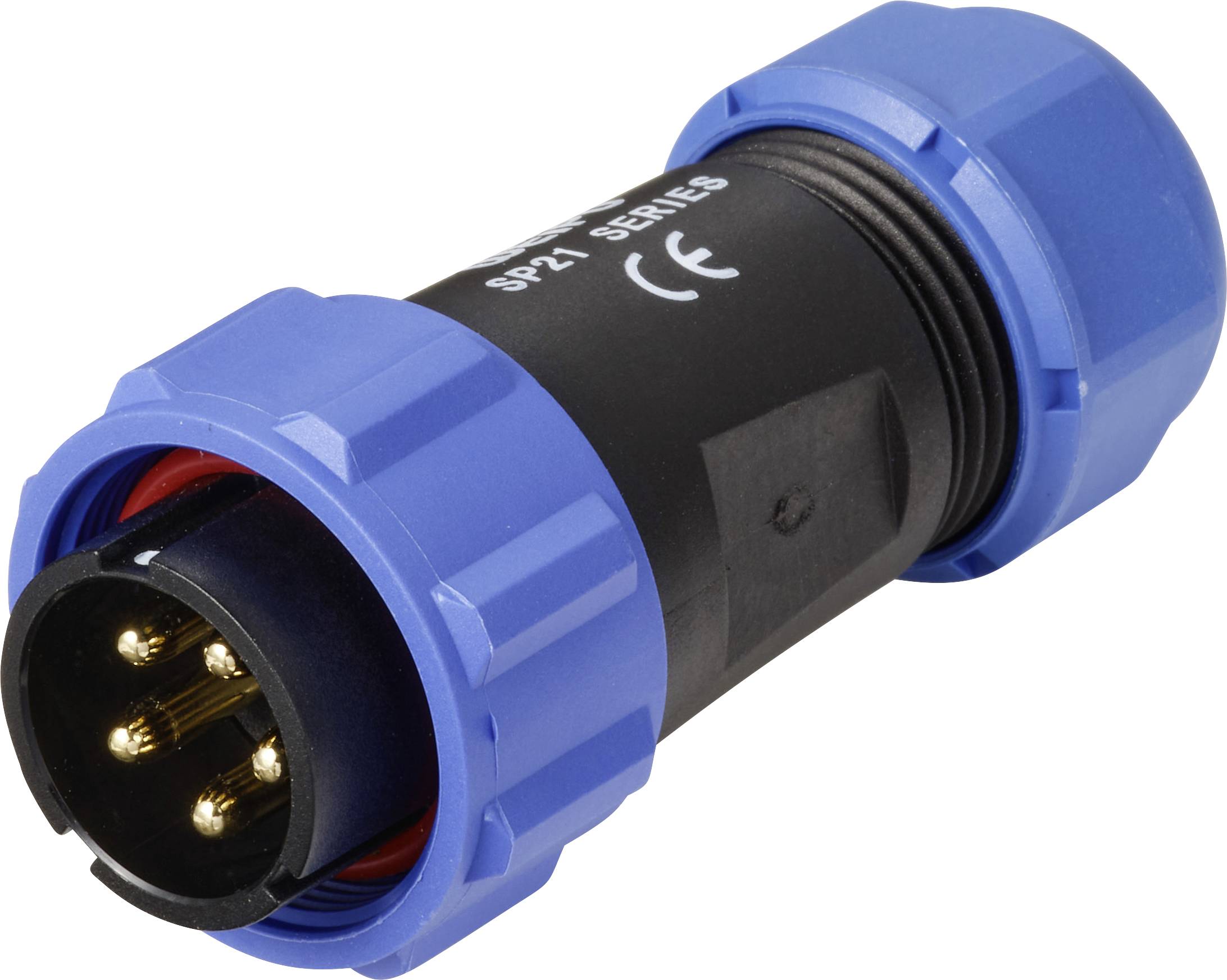 Weipu SP2110 / P 5 II Rundstecker Stecker, gerade Gesamtpolzahl: 5 Serie (Rundsteckverbinder): SP21
