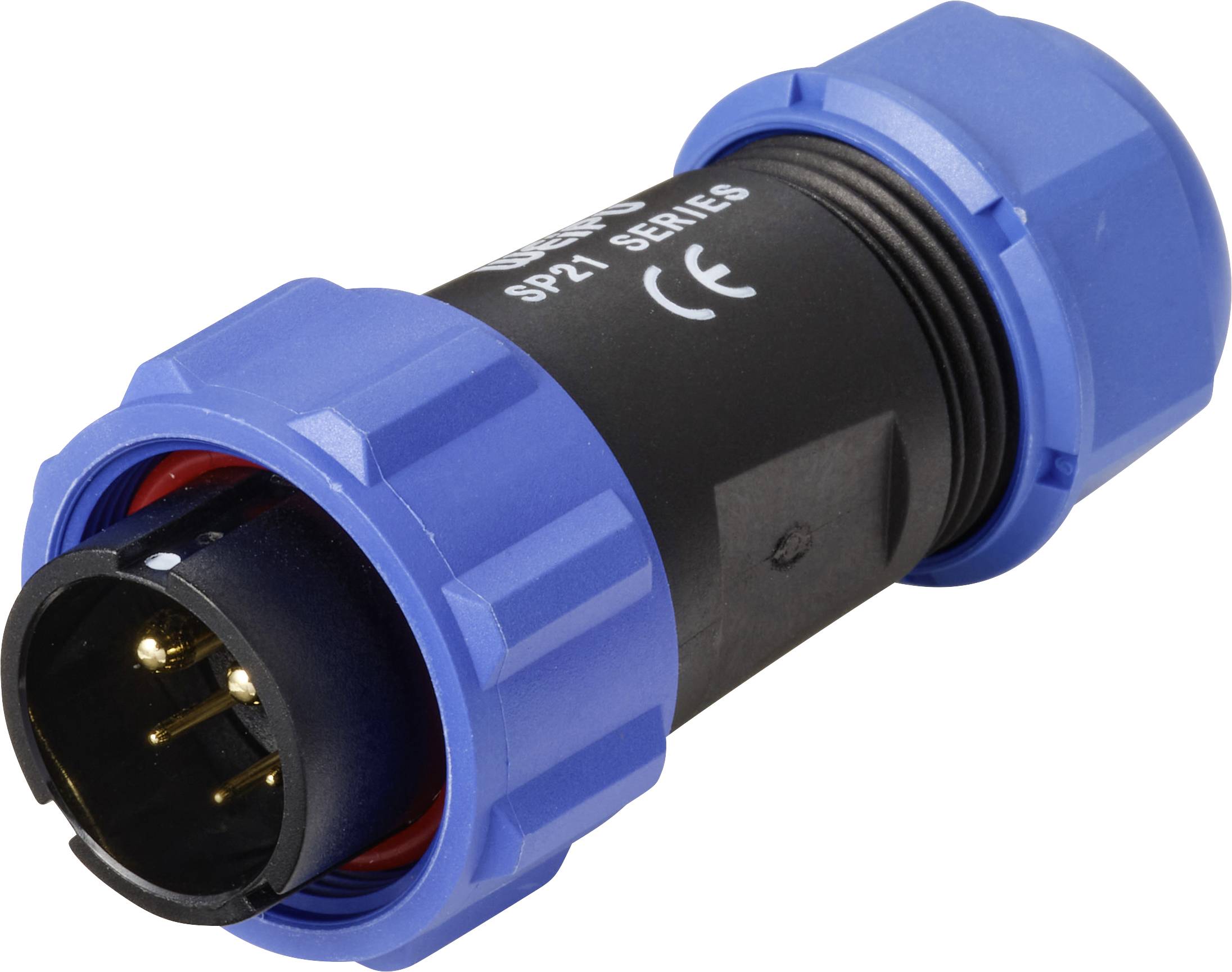 Weipu SP2110 / P 5B II Rundstecker Stecker, gerade Serie (Rundsteckverbinder): SP21 1St.