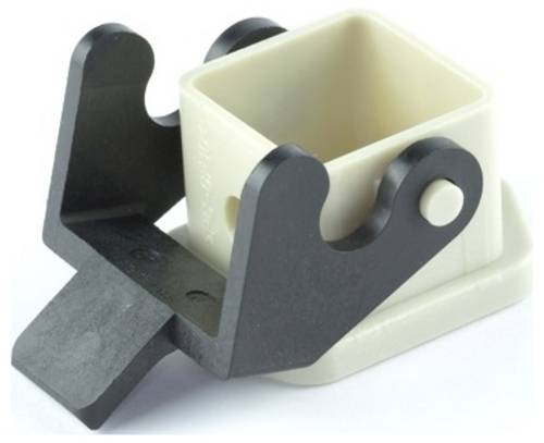Amphenol C146 10F003 000 4-1 Anbaugehäuse gerade, 1 Längsbügel, mit Flachdichtung