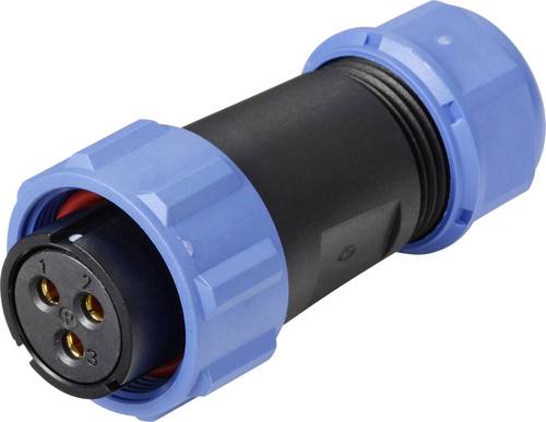Weipu SP2110 / S 3 I Rundstecker Buchse, gerade Gesamtpolzahl: 3 Serie (Rundsteckverbinder): SP21 1