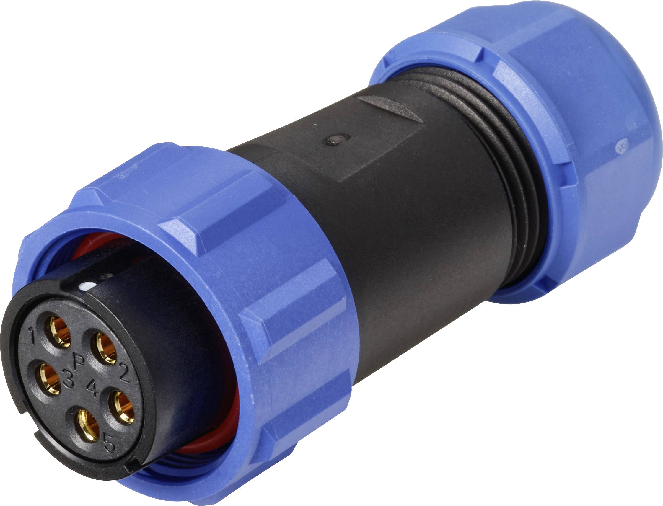 Weipu SP2110 / S 5 II Rundstecker Buchse, gerade Gesamtpolzahl: 5 Serie (Rundsteckverbinder): SP21