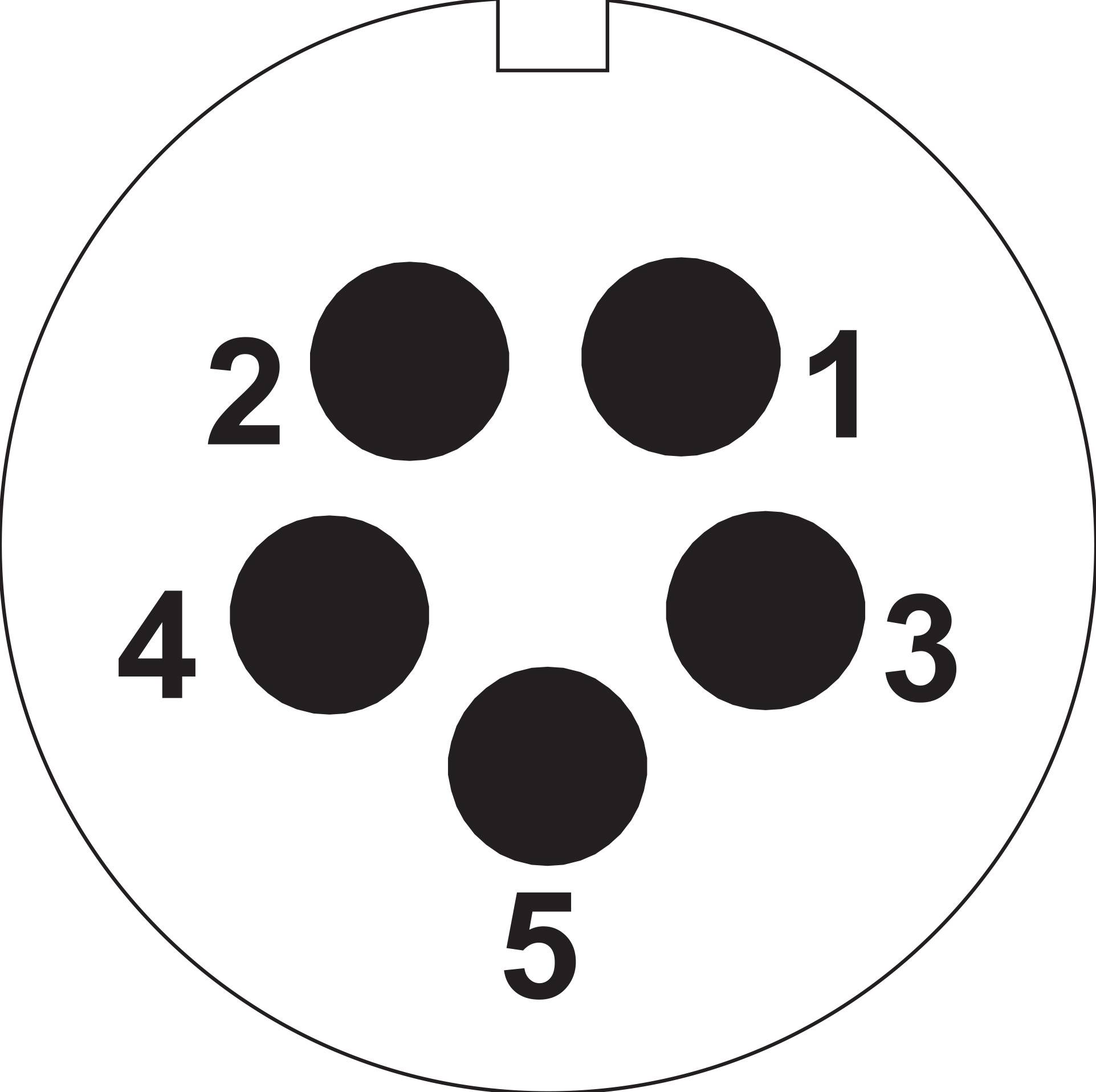 Weipu SP2110 / S 5 II Rundstecker Buchse, gerade Gesamtpolzahl: 5 Serie (Rundsteckverbinder): SP21