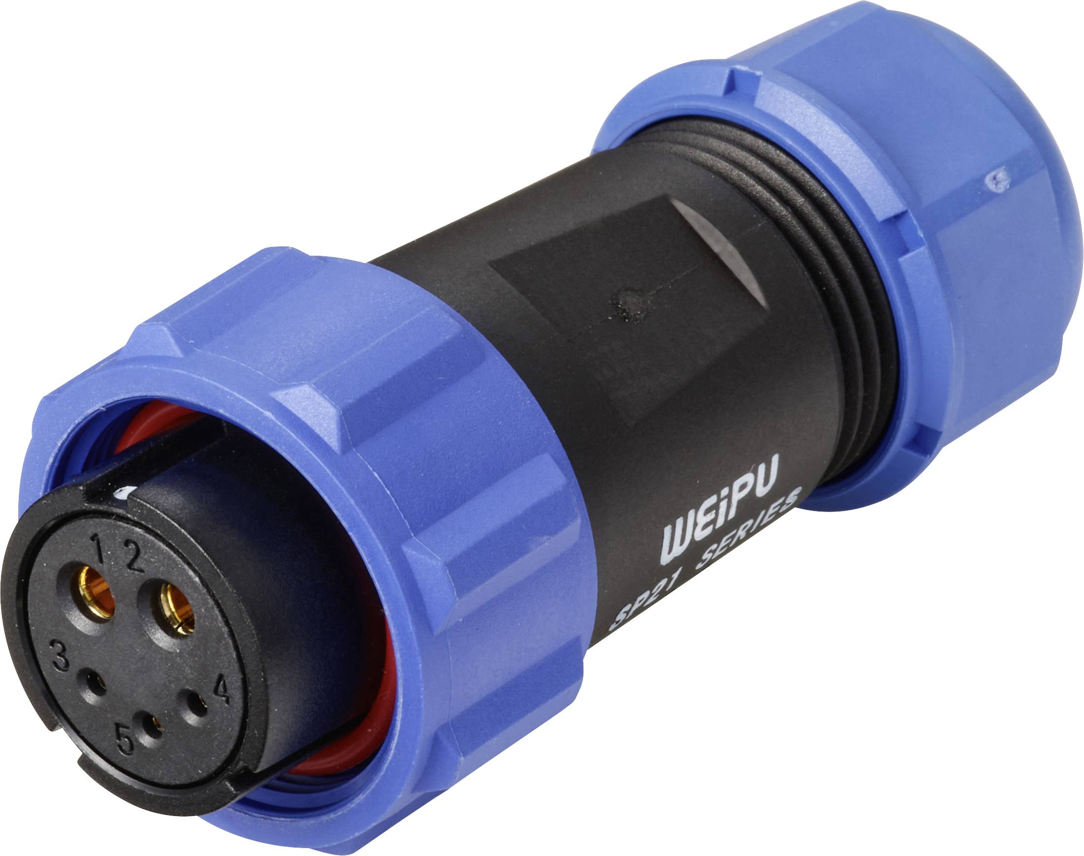 Weipu SP2110 / S 5B II Rundstecker Buchse, gerade Serie (Rundsteckverbinder): SP21 1St.