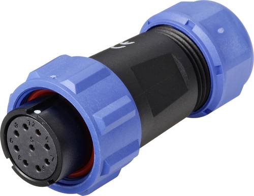 Weipu SP2110 / S 9 II Rundstecker Buchse, gerade Gesamtpolzahl: 9 Serie (Rundsteckverbinder): SP21