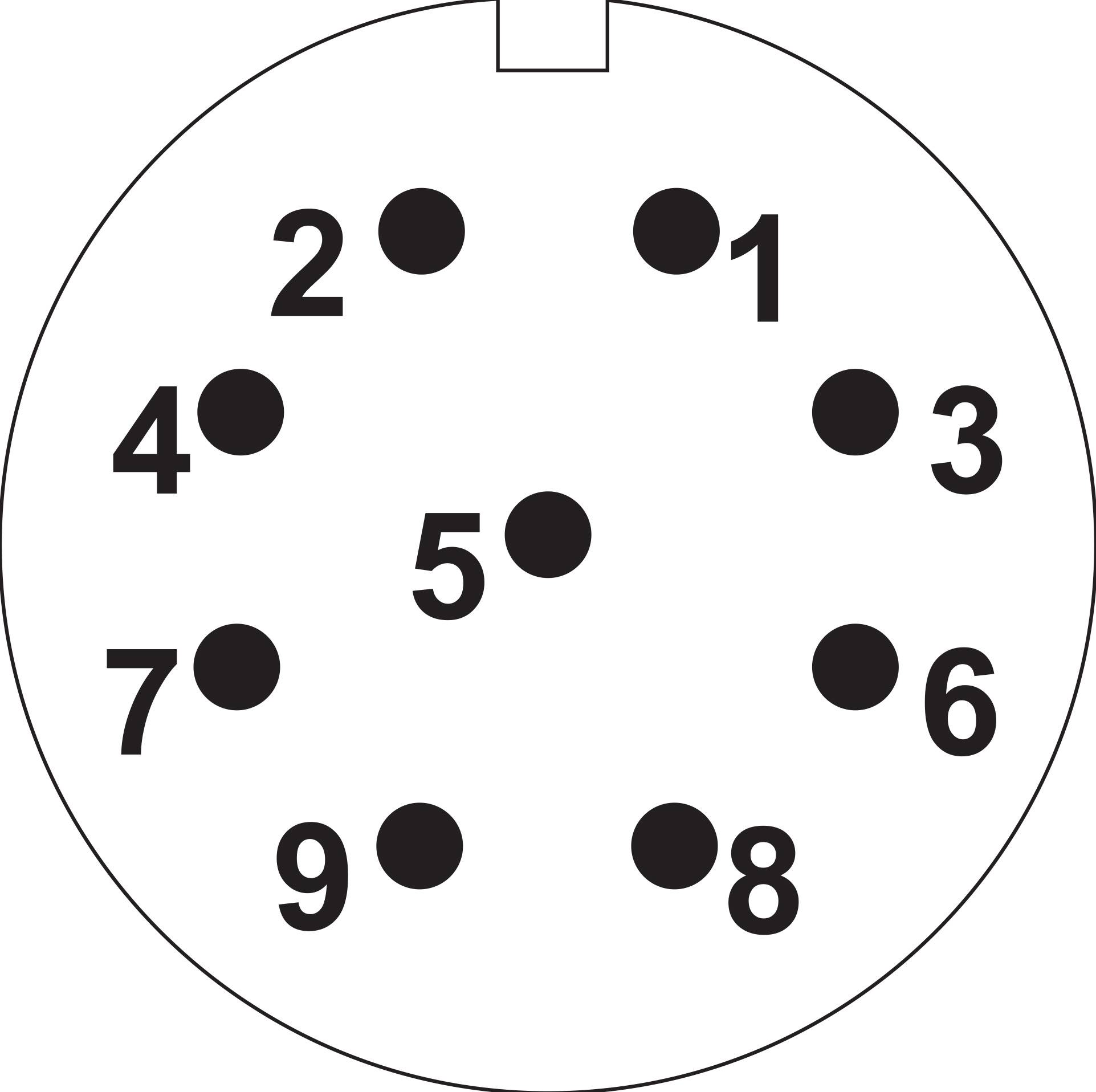 Weipu SP2110 / S 9 II Rundstecker Buchse, gerade Gesamtpolzahl: 9 Serie (Rundsteckverbinder): SP21 1St.