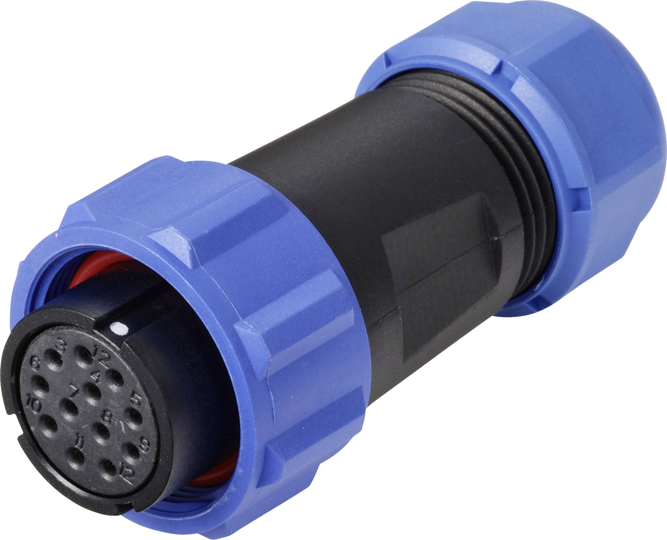 Weipu SP2110 / S 12 II Rundstecker Buchse, gerade Gesamtpolzahl: 12 Serie (Rundsteckverbinder): SP2