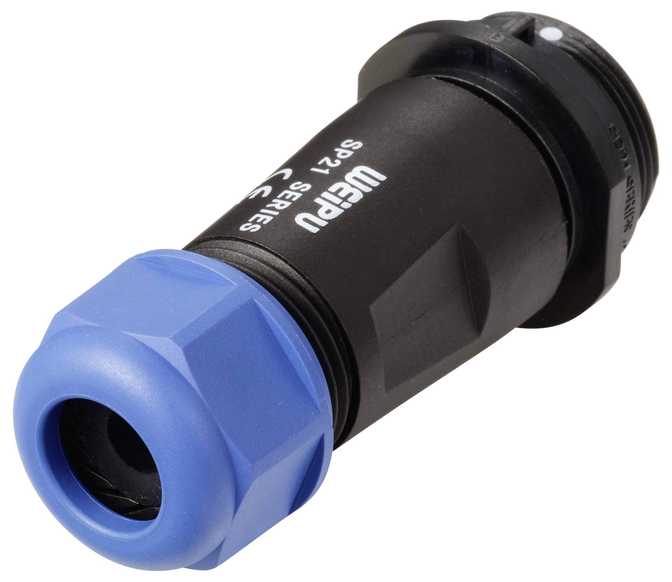 Weipu SP2111 / P 2 I Rundstecker Stecker, gerade Gesamtpolzahl: 2 Serie (Rundsteckverbinder): SP21