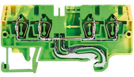 Wieland Electric 56.703.9155.0 Schutzleiterklemme Grün, Gelb