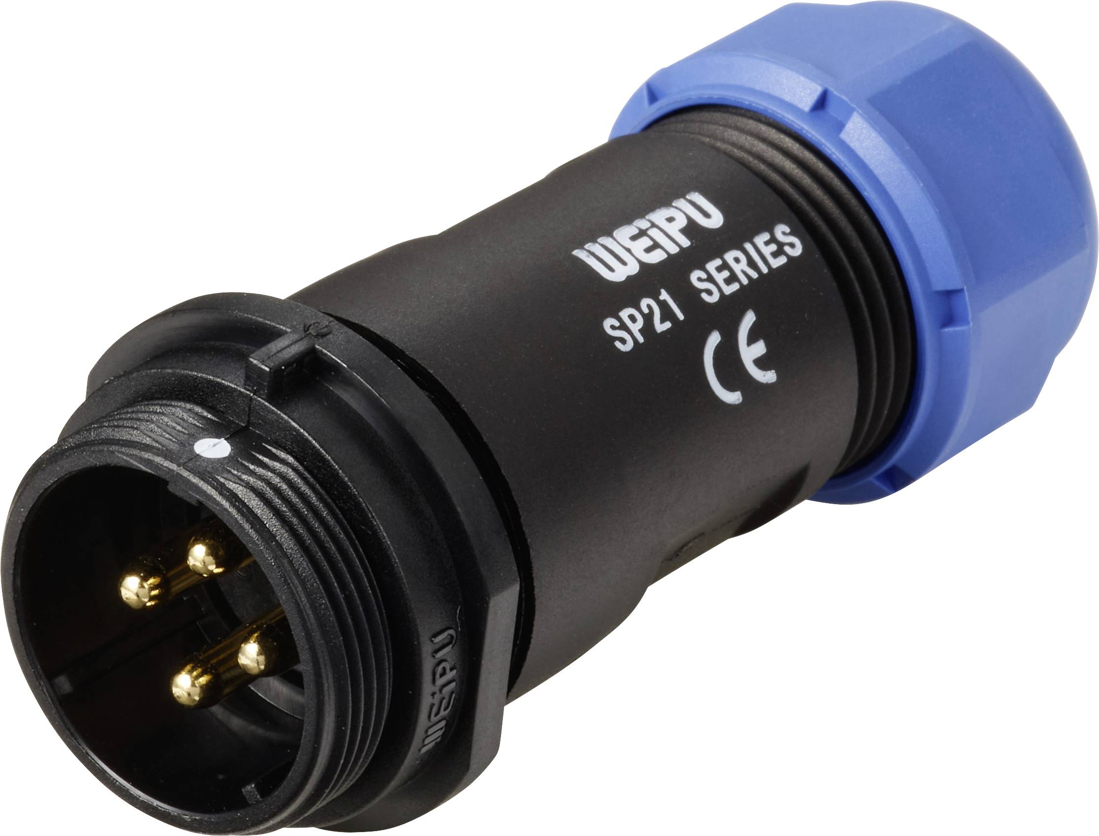 Weipu SP2111 / P 4 I Rundstecker Stecker, gerade Gesamtpolzahl: 4 Serie (Rundsteckverbinder): SP21 1St.
