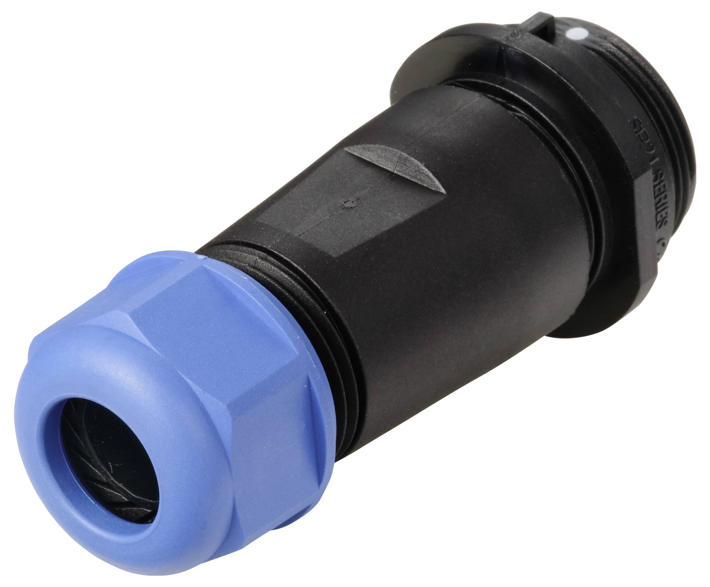 Weipu SP2111 / P 9 II Rundstecker Stecker, gerade Gesamtpolzahl: 9 Serie (Rundsteckverbinder): SP21