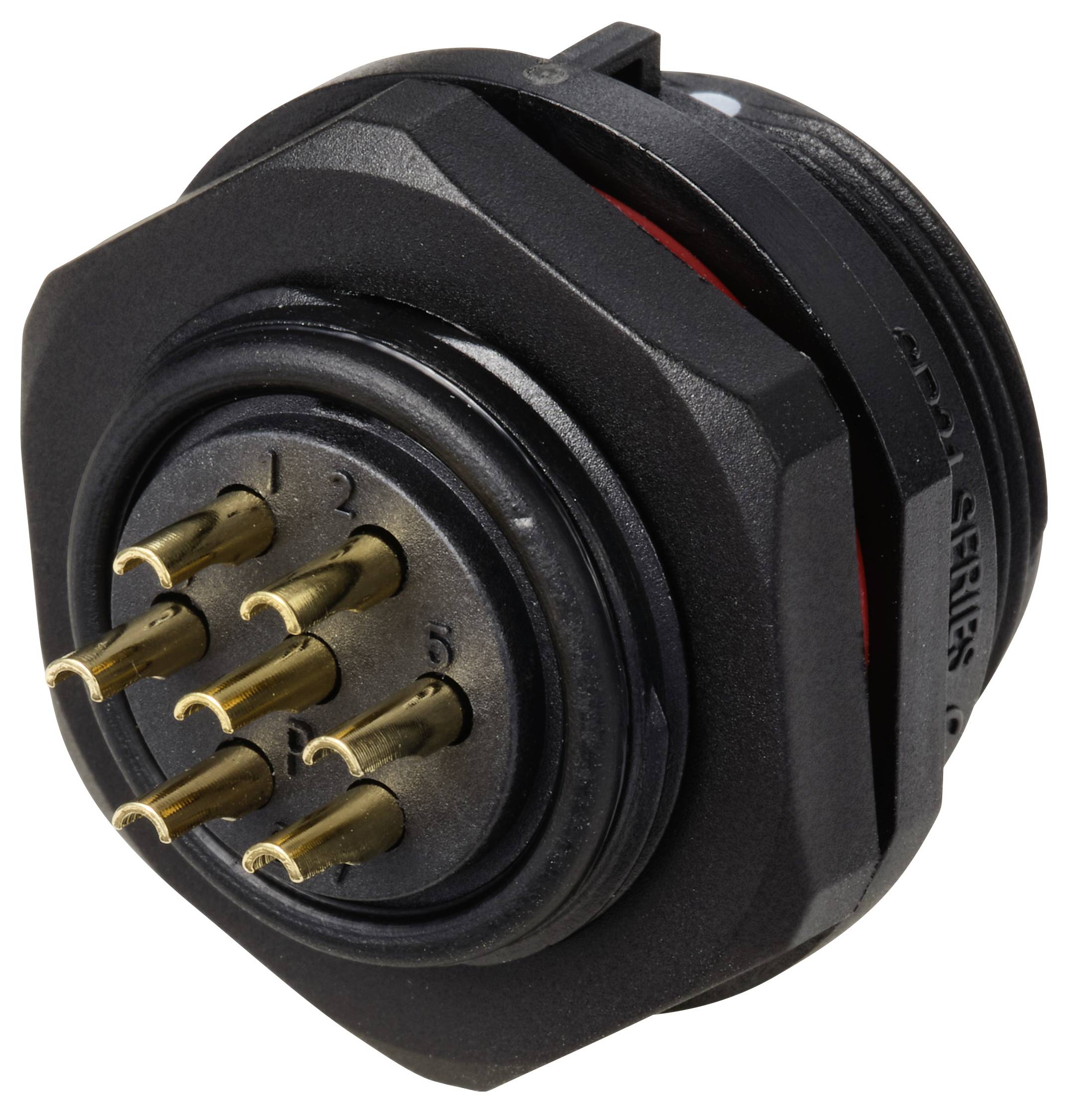 Weipu SP2112 / P 7 Rundstecker Stecker, Einbau Gesamtpolzahl: 7 Serie (Rundsteckverbinder): SP21 1