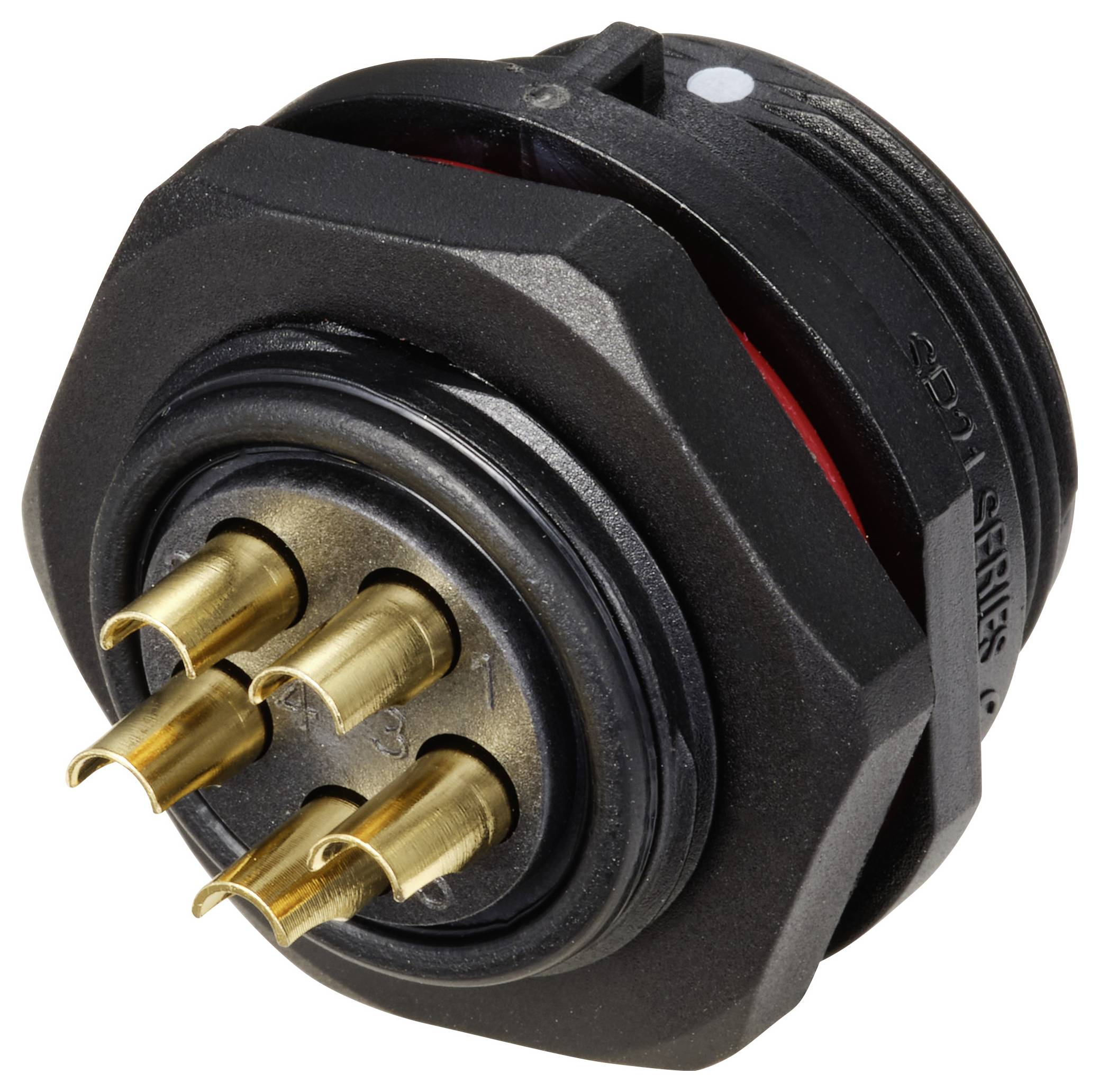 Weipu SP2112 / S 5 Rundstecker Buchse, Einbau Gesamtpolzahl: 5 Serie (Rundsteckverbinder): SP21 1St.