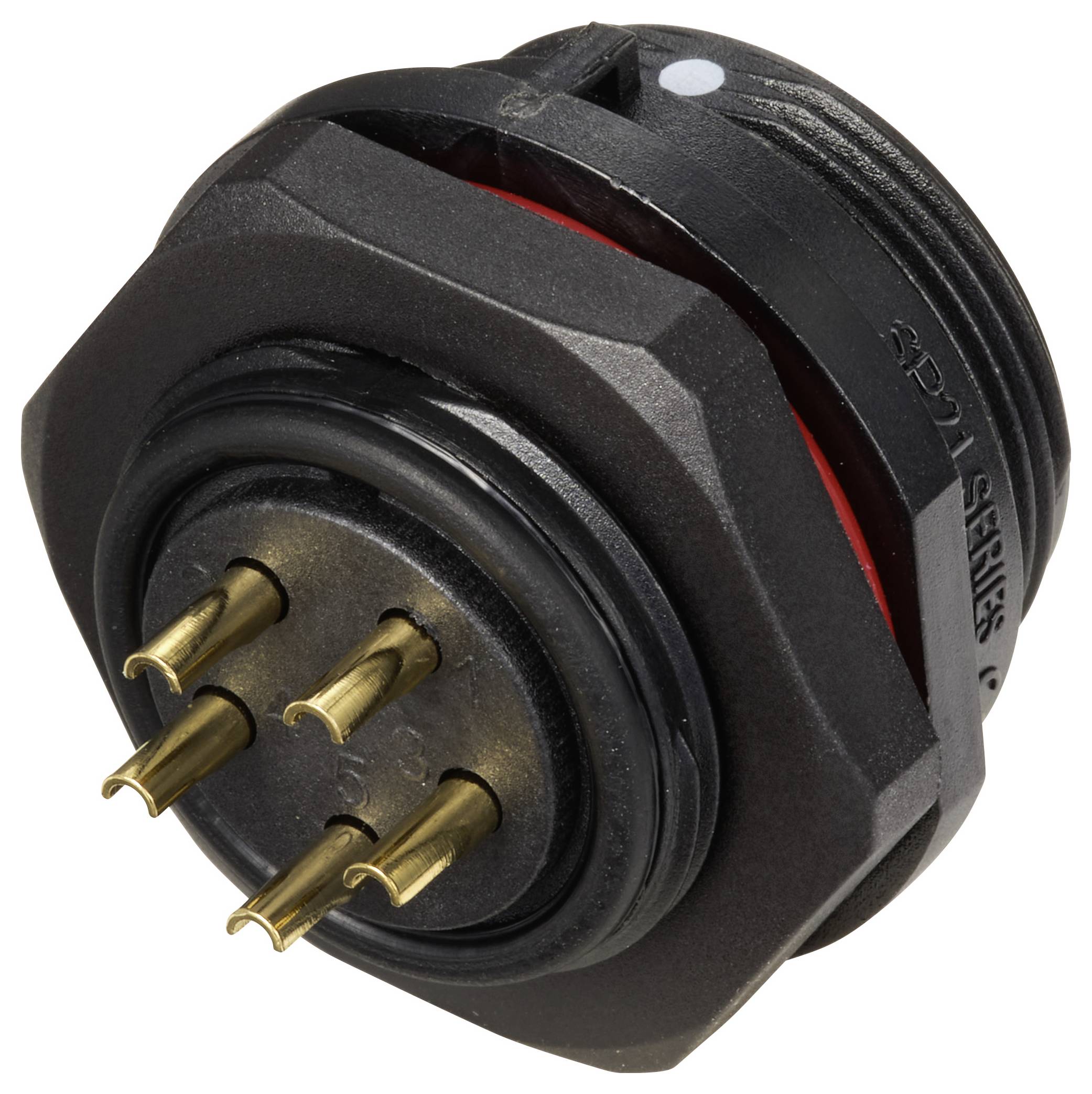 Weipu SP2112 / S 5C Rundstecker Buchse, Einbau Gesamtpolzahl: 5 Serie (Rundsteckverbinder): SP21 1