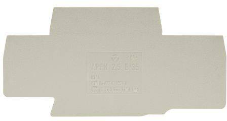 Wieland Electric 07.312.7355.0 Abtrennplatte Grau 1 St.