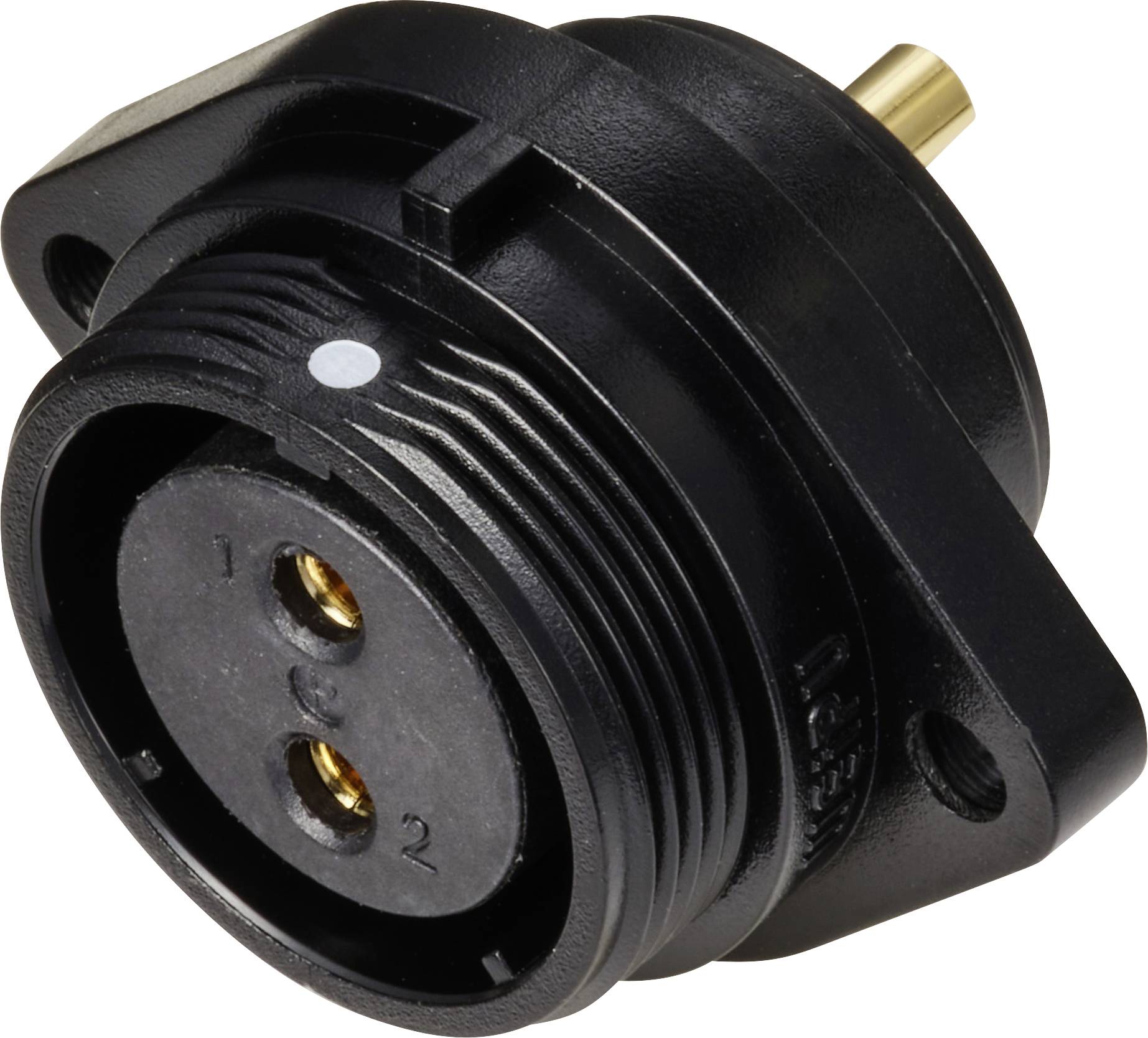 Weipu SP2113 / S 2 Rundstecker Buchse, Einbau Gesamtpolzahl: 2 Serie (Rundsteckverbinder): SP21 1 S