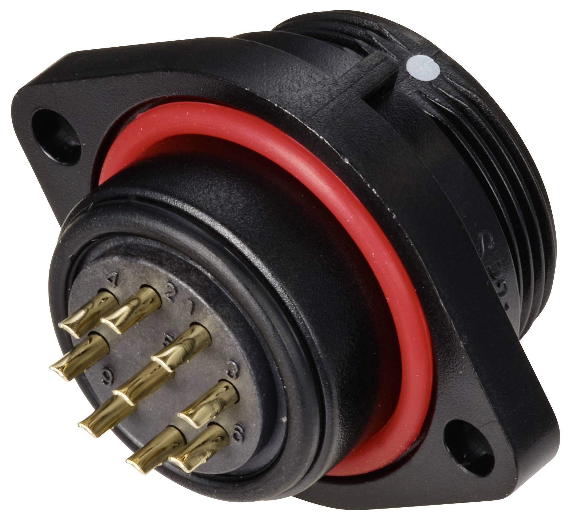 Weipu SP2113 / S 9 Rundstecker Buchse, Einbau Gesamtpolzahl: 9 Serie (Rundsteckverbinder): SP21 1 S