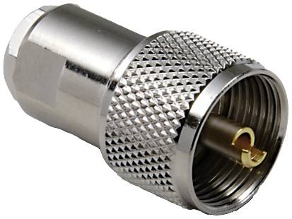 BKL Electronic 0406080 0406080 UHF-Steckverbinder Stecker, gerade 50 Ω 1 St.