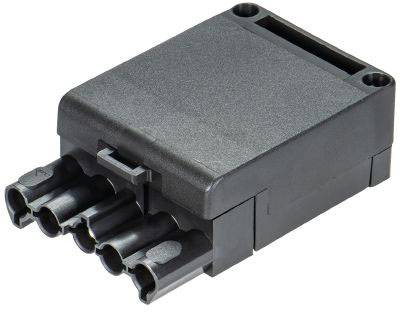 Wieland 93.731.4553.0 Buchsengehäuse Schwarz 1St.