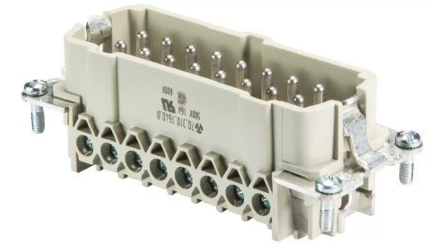 Wieland Insert de connecteur mâle 70.310.1640.0 VPE 1