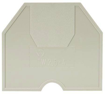 Wieland Electric 07.311.1155.0 Trennwand Grau