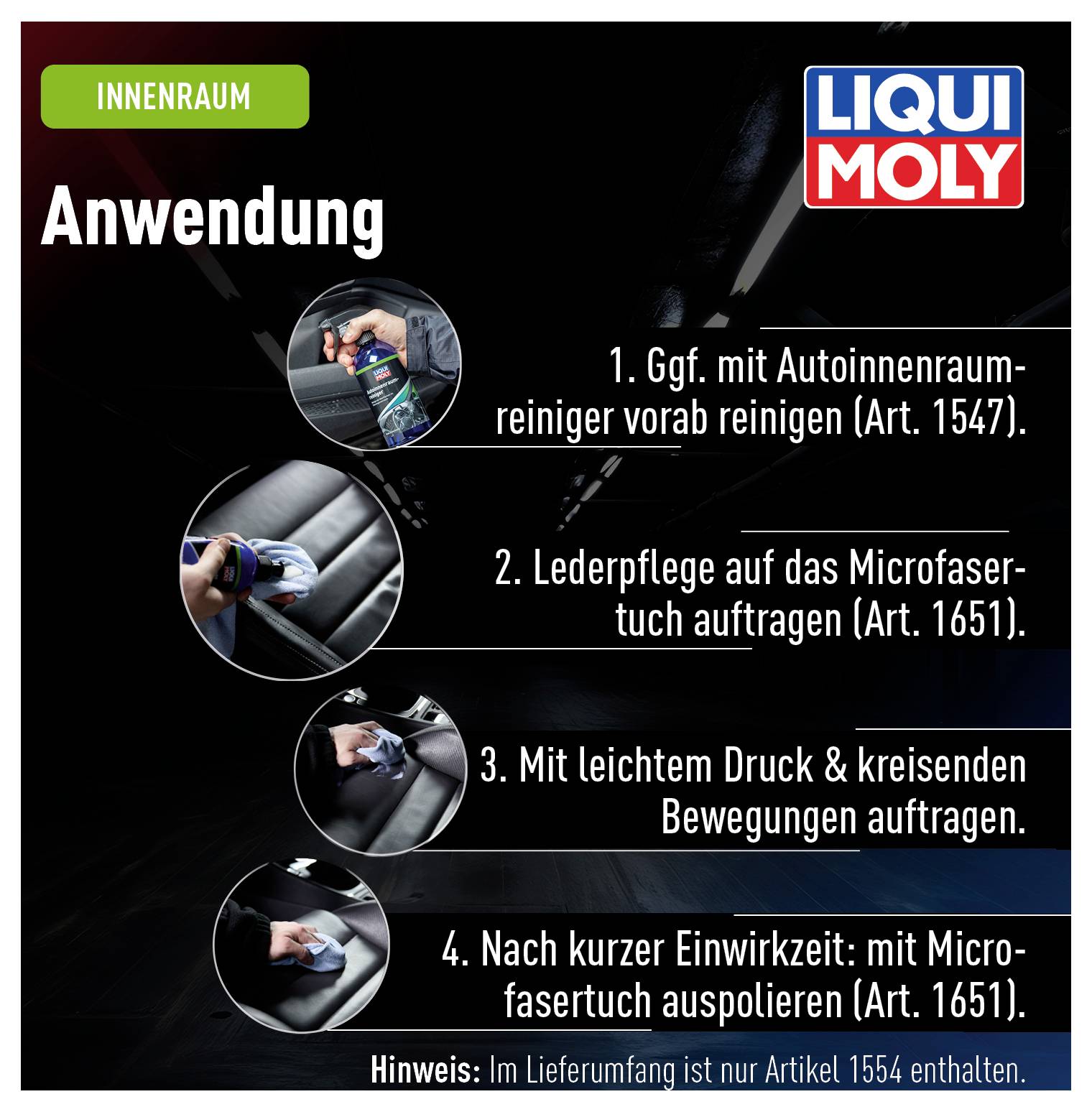 Liqui Moly 1554 Lederpflege 250ml