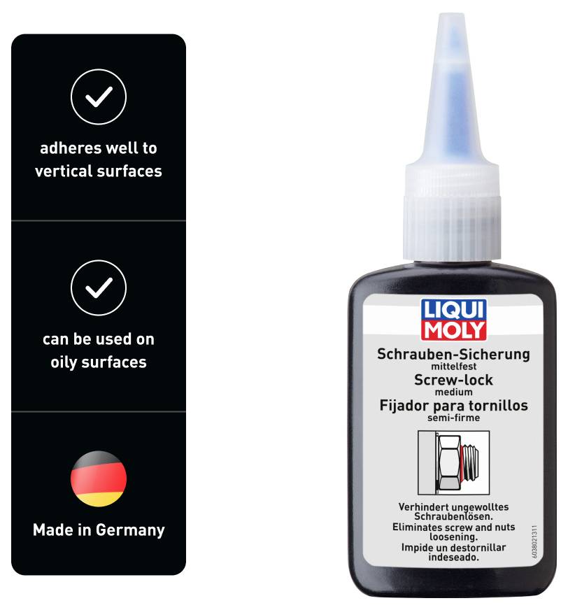 Liqui Moly 3802 Schraubensicherung Festigkeit: mittel 50g