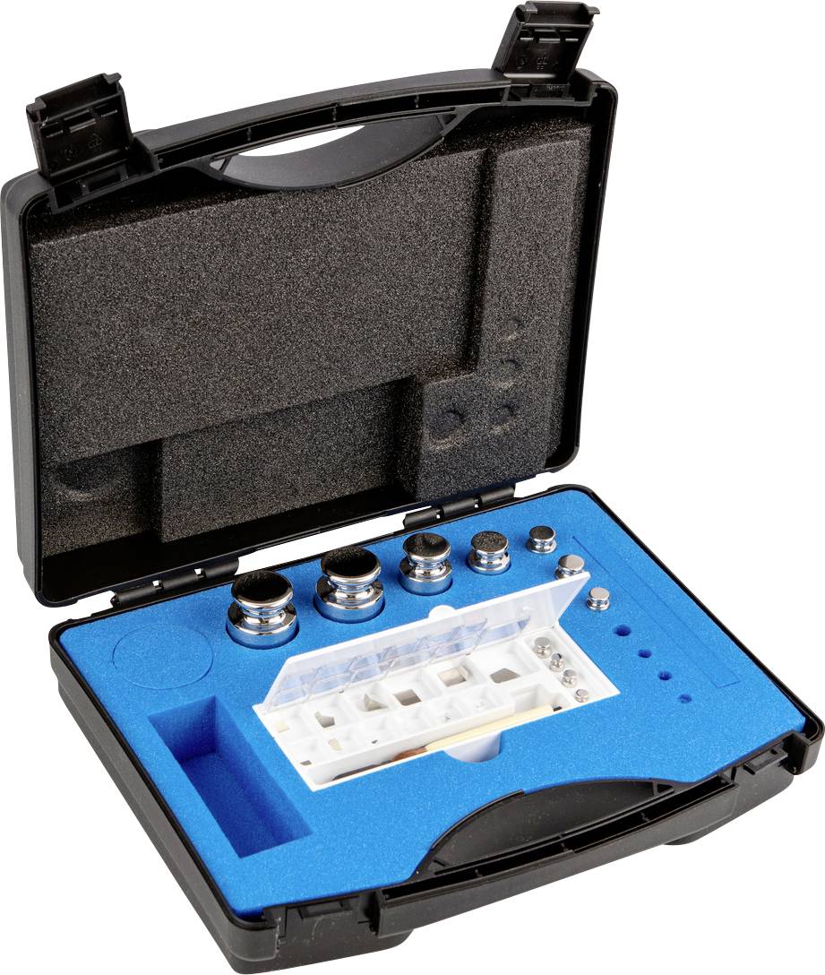 Kern 313-024 E2 Gewichtsatz, 1 mg - 50g Edelstahl, im Kunststoffkoffer