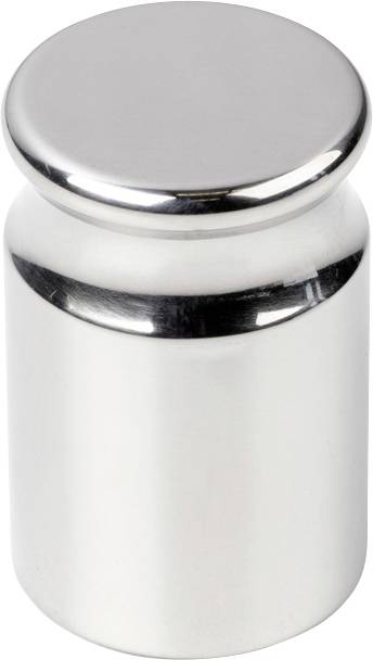 Kern 316-09 E2 Gewicht 500g Kompaktform mit Griffmulde, Edelstahl poliert