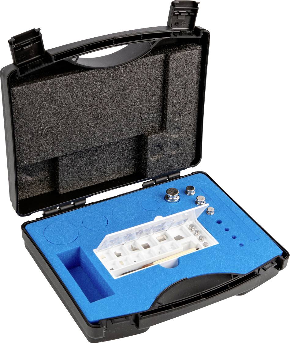 Kern 323-024 F1 Gewichtsatz, 1 mg - 50g Edelstahl, im Kunststoffkoffer