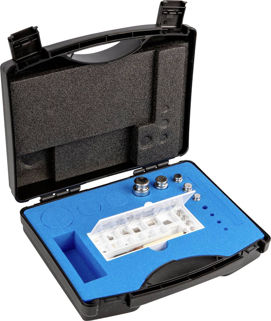 Kern 323-034 F1 Gewichtsatz, 1 mg - 100g Edelstahl, im Kunststoffkoffer