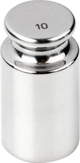 Kern 326-04 F1 10g Einzelgewicht, ECO-Form , Edelstahl poliert
