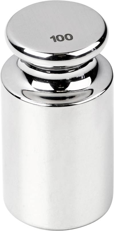 Kern 326-07 F1 100g Einzelgewicht, ECO-Form , Edelstahl poliert