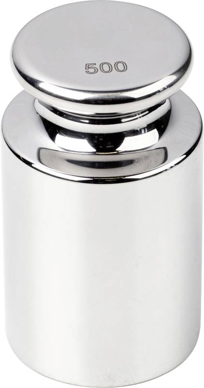 Kern 326-09 F1 500g Einzelgewicht, ECO-Form , Edelstahl poliert