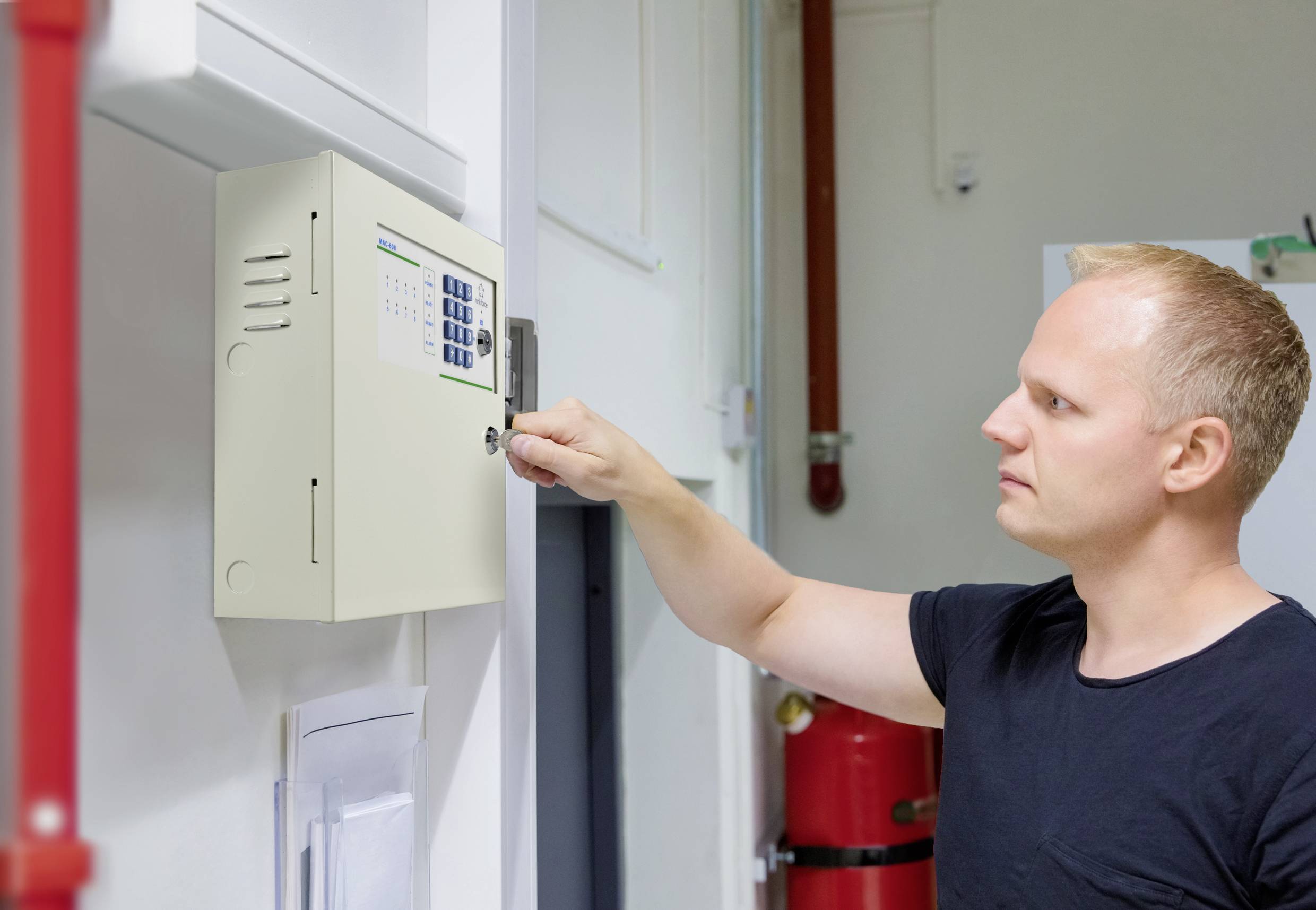 Renkforce MAC-608 MAC-608 Alarmzentrale Alarmzonen 8x Drahtgebunden