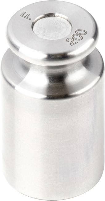 Kern 337-08 F2 Gewicht 200g Edelstahl feingedreht