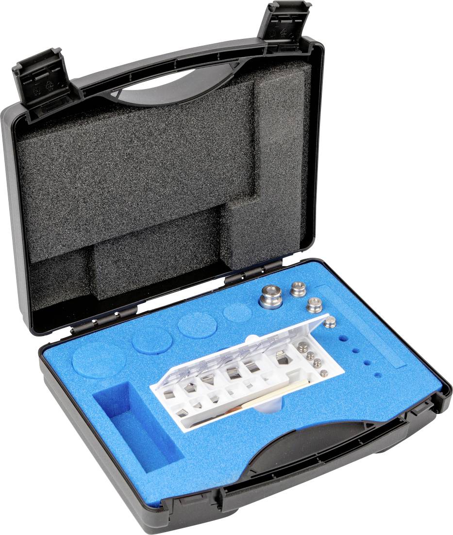Kern 343-024 M1 Gewichtsatz, 1 mg - 50g Edelstahl, im Kunststoff Etui