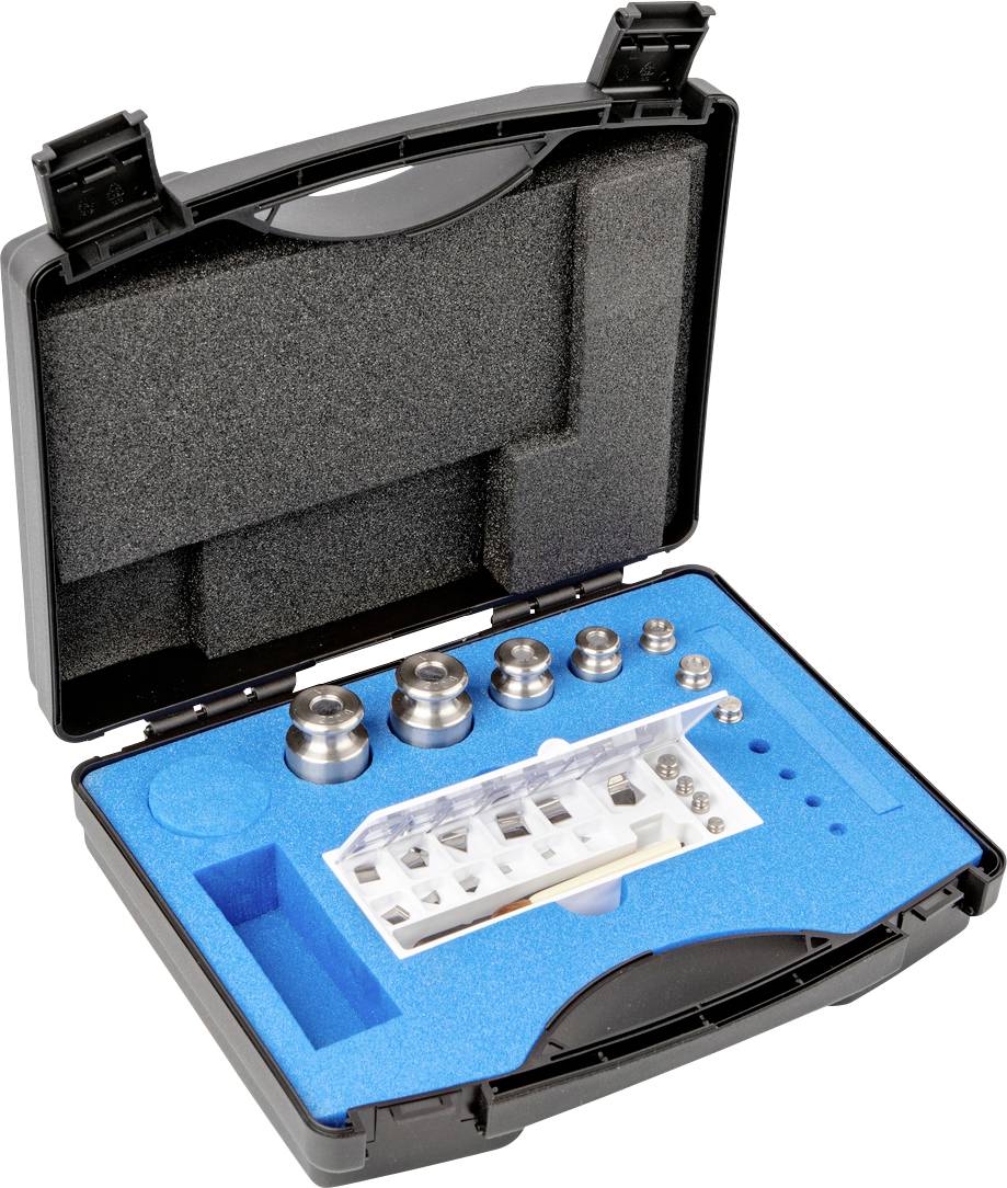 Kern 343-044 M1 Gewichtsatz, 1 mg - 200g Edelstahl, im Kunststoff Etui