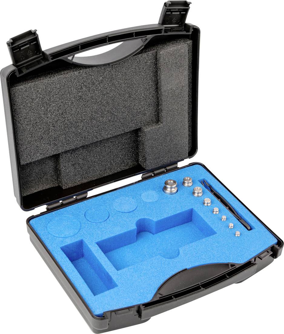 Kern 344-024 M1 Gewichtsatz, 1g - 50g Edelstahl, im Kunststoff Etui