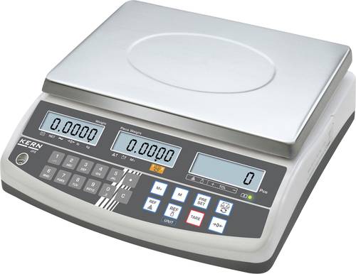 Kern Zählwaage CFS 30K0.5 Wägebereich (max.) 30 kg Ablesbarkeit 0.5 g über Steckernetzteil Silber