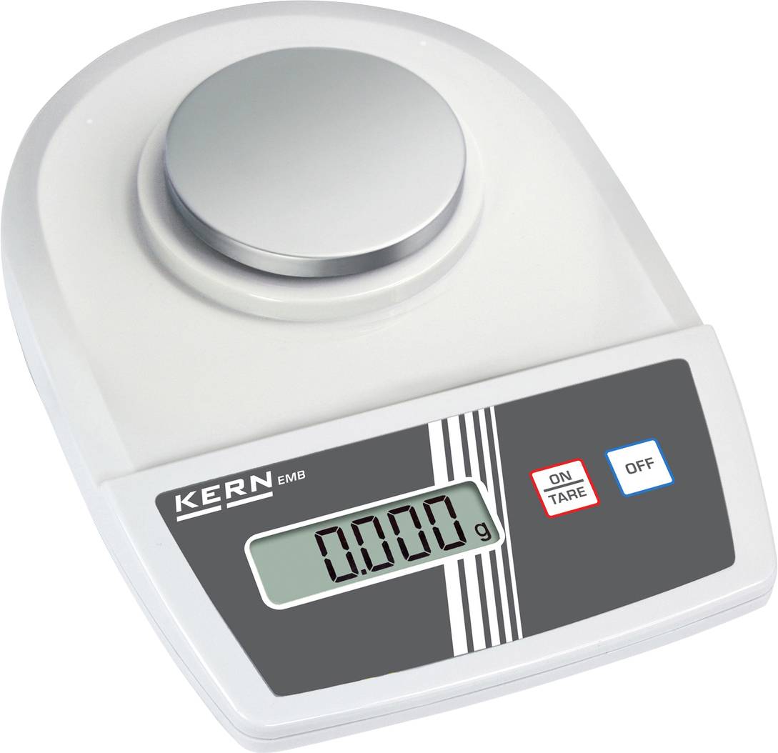 Kern EMB 200-3 Schulwaage Wägebereich (max.) 200g Ablesbarkeit 1 mg batteriebetrieben Silber