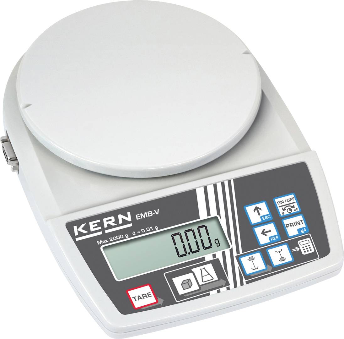 Kern Briefwaage Wägebereich (max.) 2 kg Ablesbarkeit 0.01 g netzbetrieben