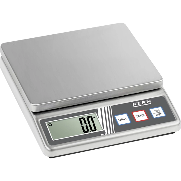 Kern FOB 5K1S Briefwaage Wägebereich (max.) 5kg Ablesbarkeit 1g batteriebetrieben Silber Kern FOB 5K1S Briefwaage Wägebereich (max.) 5kg Ablesbarkeit 1g batteriebetrieben Silber