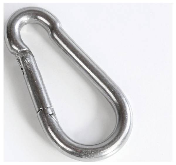 Kern HCB-A01 Karabiner (Edelstahl) mit Sicherheitsverschluss, Öffnung ca. 15 mm, für Hängewaagen K